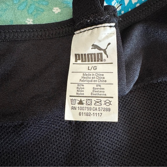 Puma Large Black Sports Bra - Picture 5 of 5